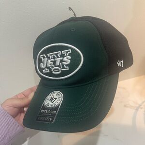 New York Jets '47 Brand Game Time Closer Stretch Fit hat